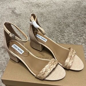 Brand NEW Steve Madden IRENEE multi raff sandals size 8.5